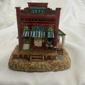 Liberty Falls Dearly's Grocery Store AH154 NEW Box Christmas Village 1998